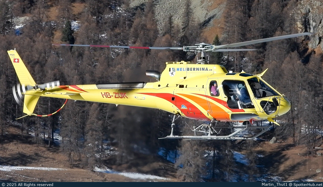 Photo of HB-ZUK - Airbus Helicopters H125 operated by Heli Bernina