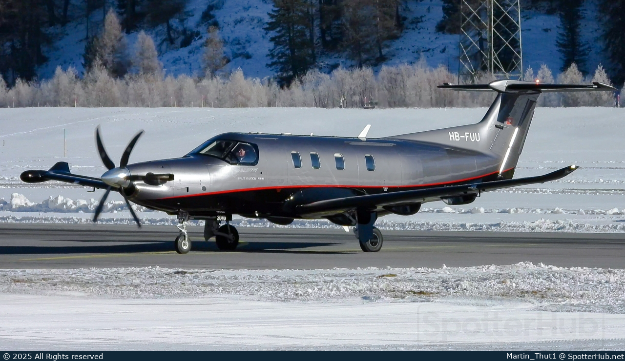 Photo of HB-FUU - Pilatus PC-12 NGX operated by Haute Aviation
