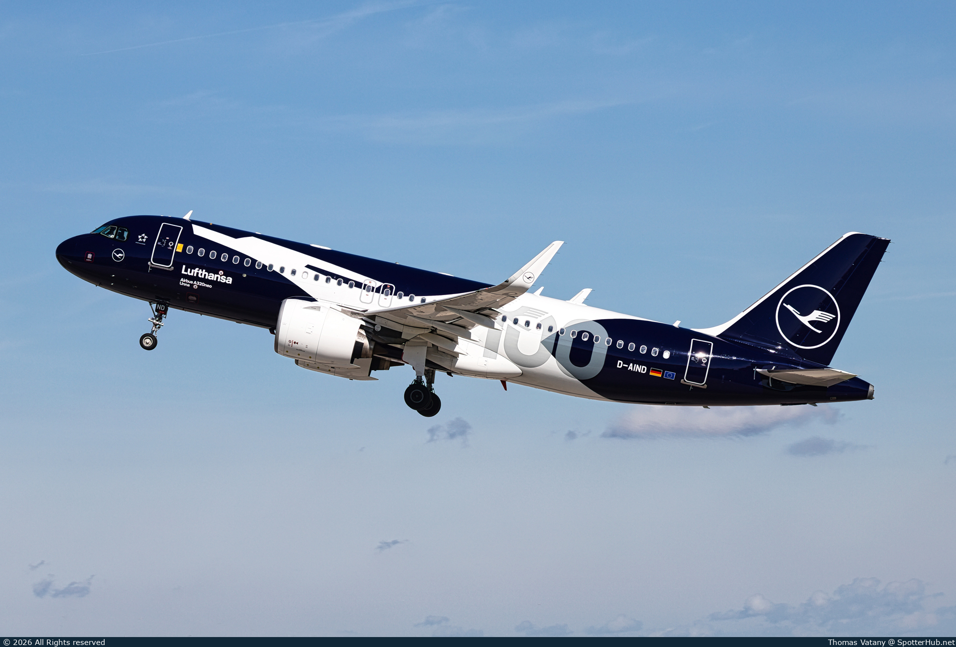 Photo of D-AIND - Airbus A320-271N operated by Lufthansa
