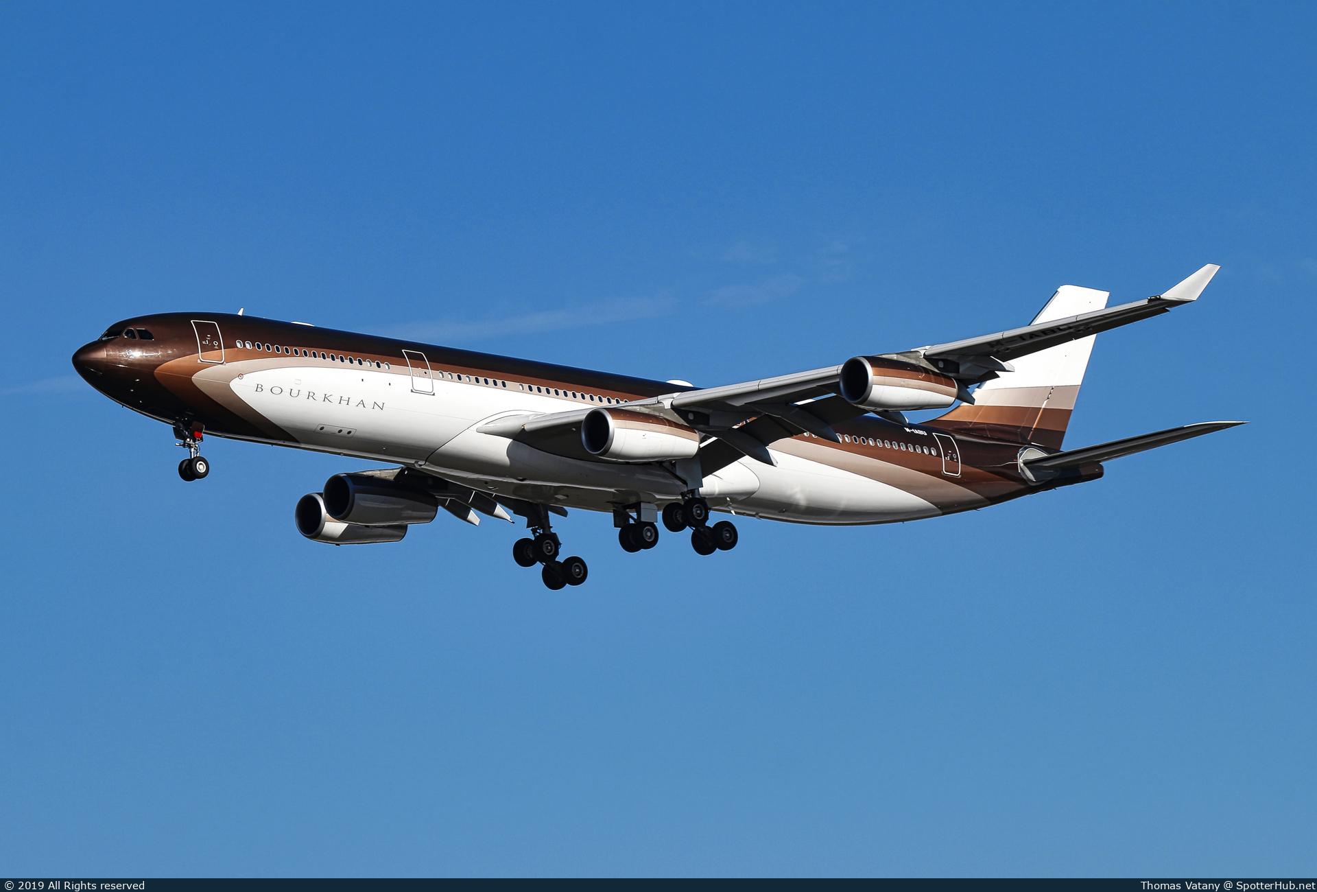 Photo of M-IABU - Airbus A340-313 operated by Klaret Aviation