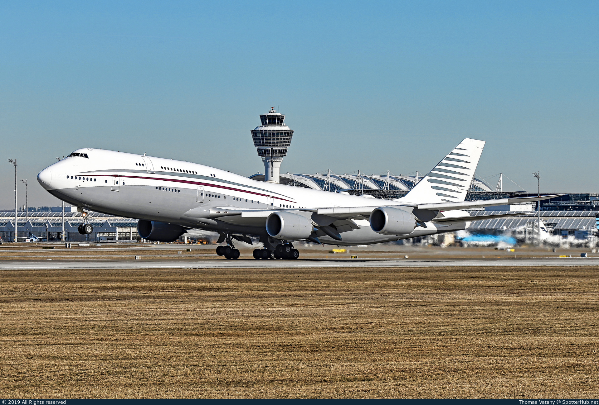 Photo of A7-HBJ - Boeing 747-8KB(BBJ) operated by Qatar Amiri Flight