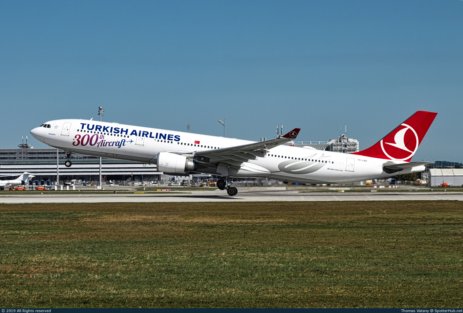 Photo of TC-LNC - Airbus A330-303 operated by Turkish Airlines