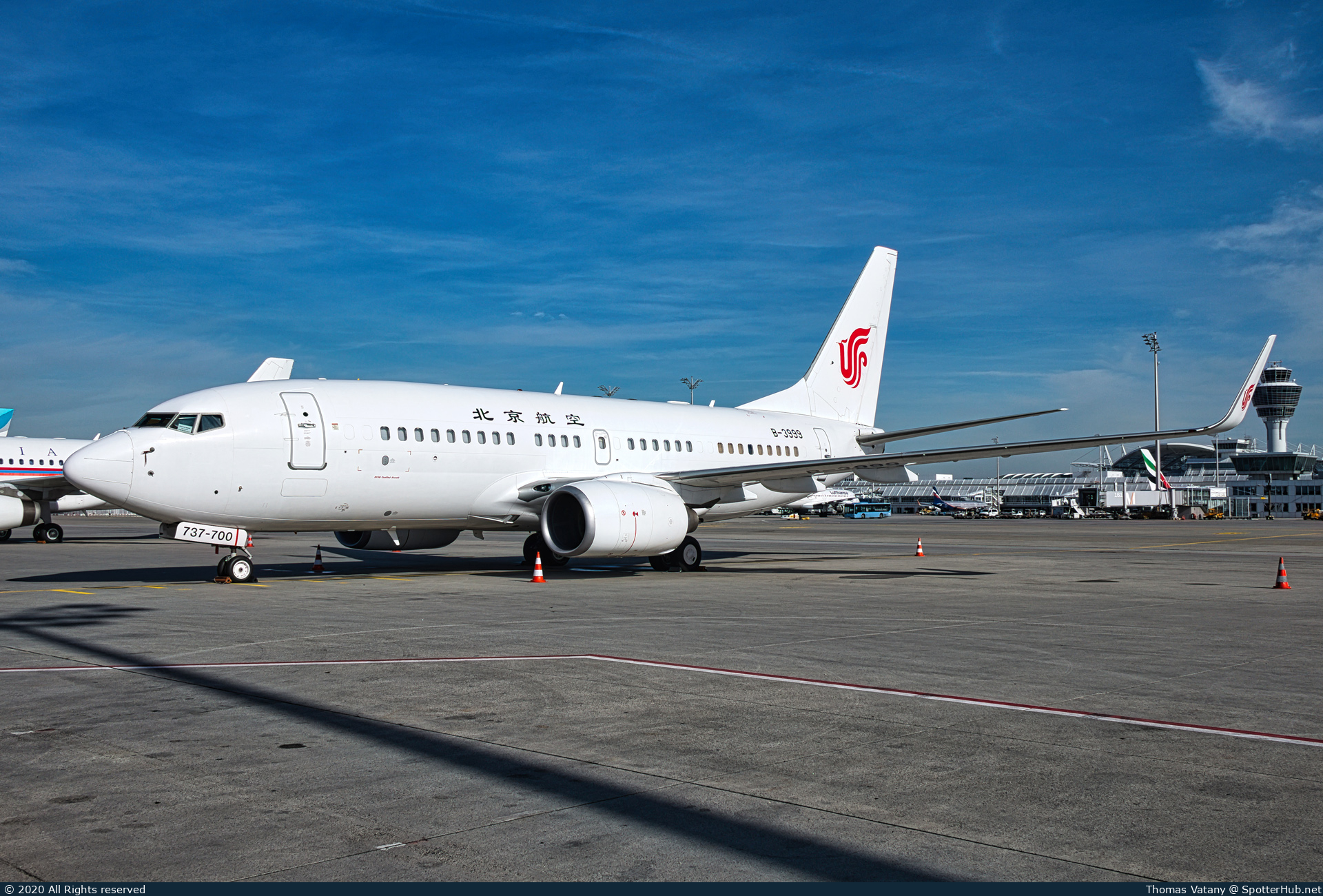 Photo of B-3999 - Boeing 737-79L(BBJ) operated by Beijing Airlines