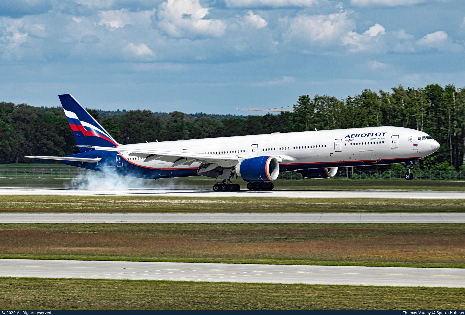 Photo of VP-BGB - Boeing 777-3M0(ER) operated by Aeroflot