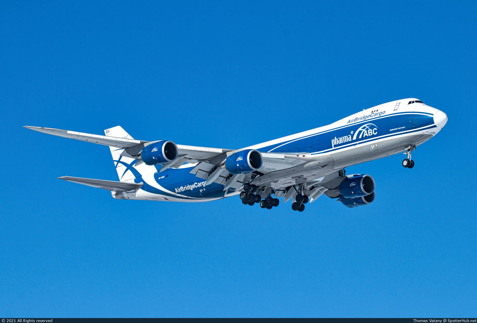 Photo of VQ-BRH - Boeing 747-8HVF operated by AirBridgeCargo Airlines