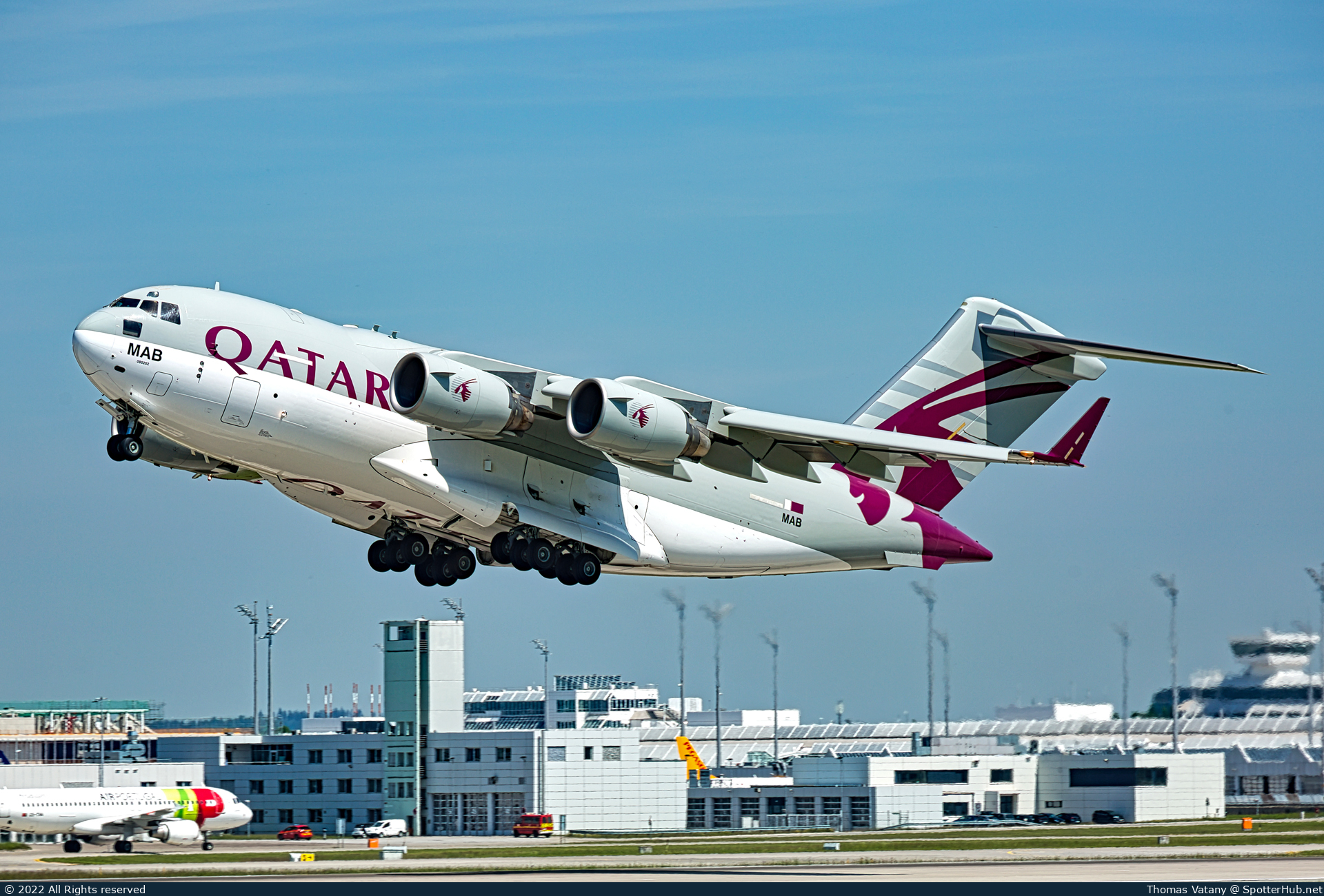 Photo of A7-MAB - Boeing C-17A Globemaster III operated by Qatar Emiri Air Force