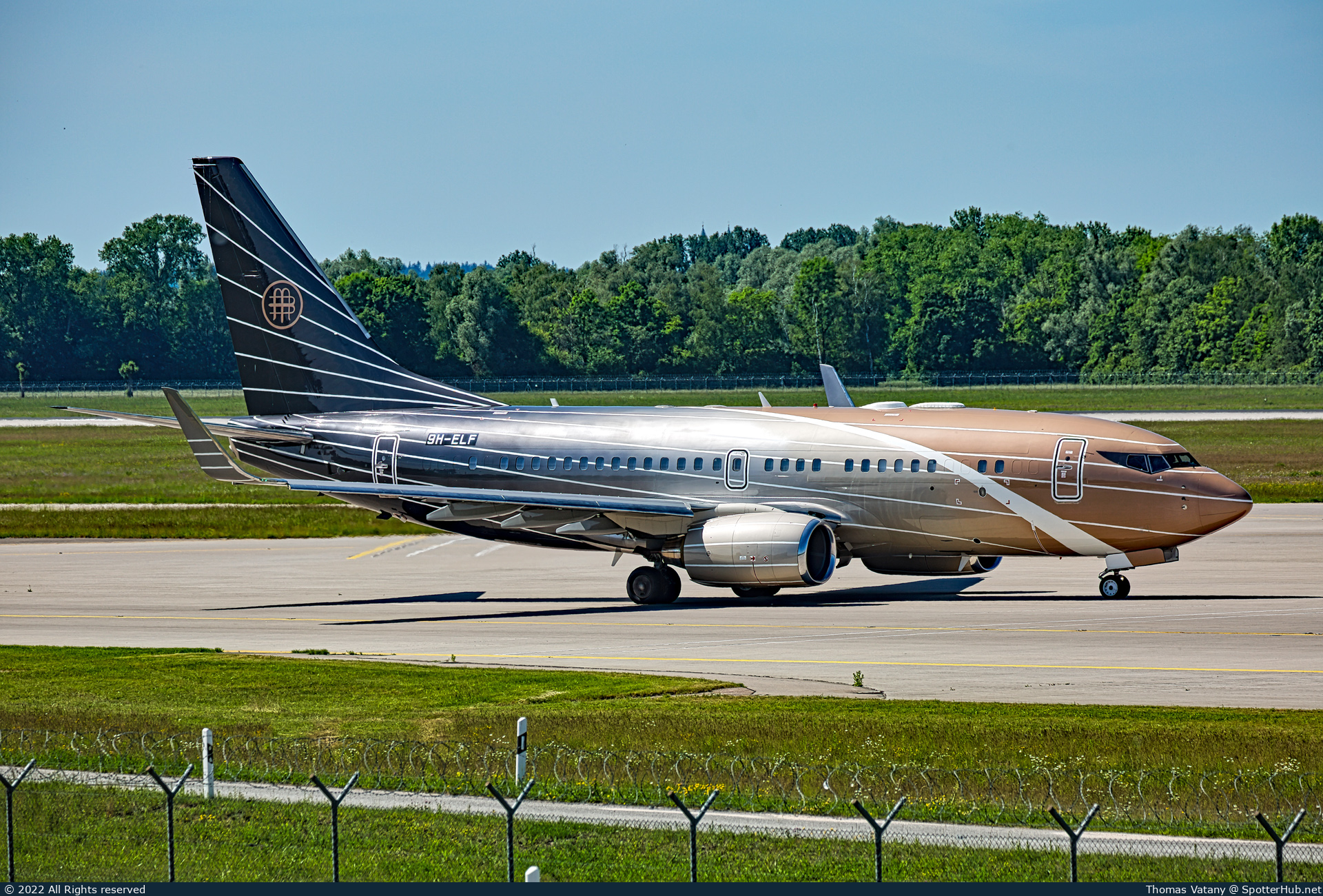 Photo of 9H-ELF - Boeing 737-7BC(BBJ) operated by AirX Charter