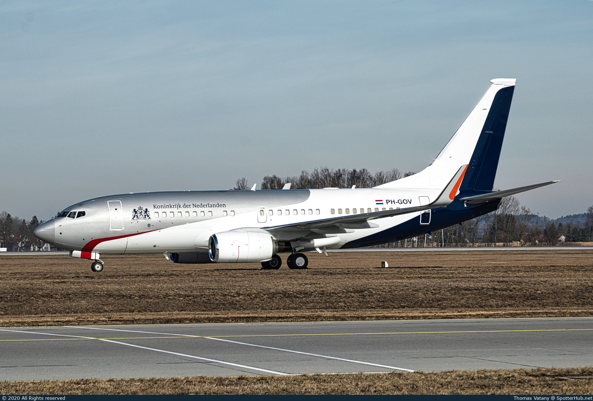Photo of PH-GOV - Boeing 737-700(BBJ) operated by Government of the Netherlands