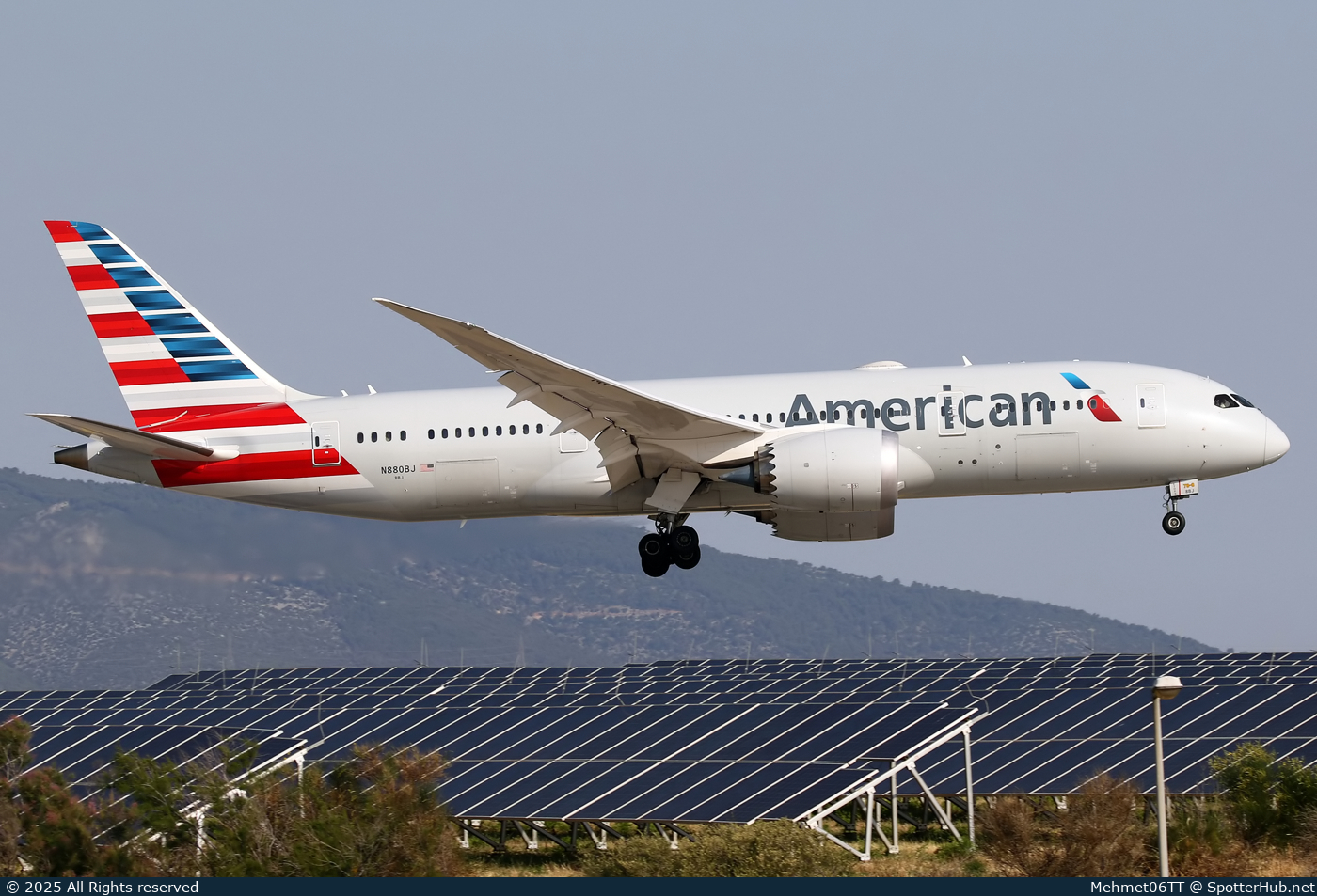 Photo of N880BJ - Boeing 787-8 Dreamliner at Eleftherios Venizelos