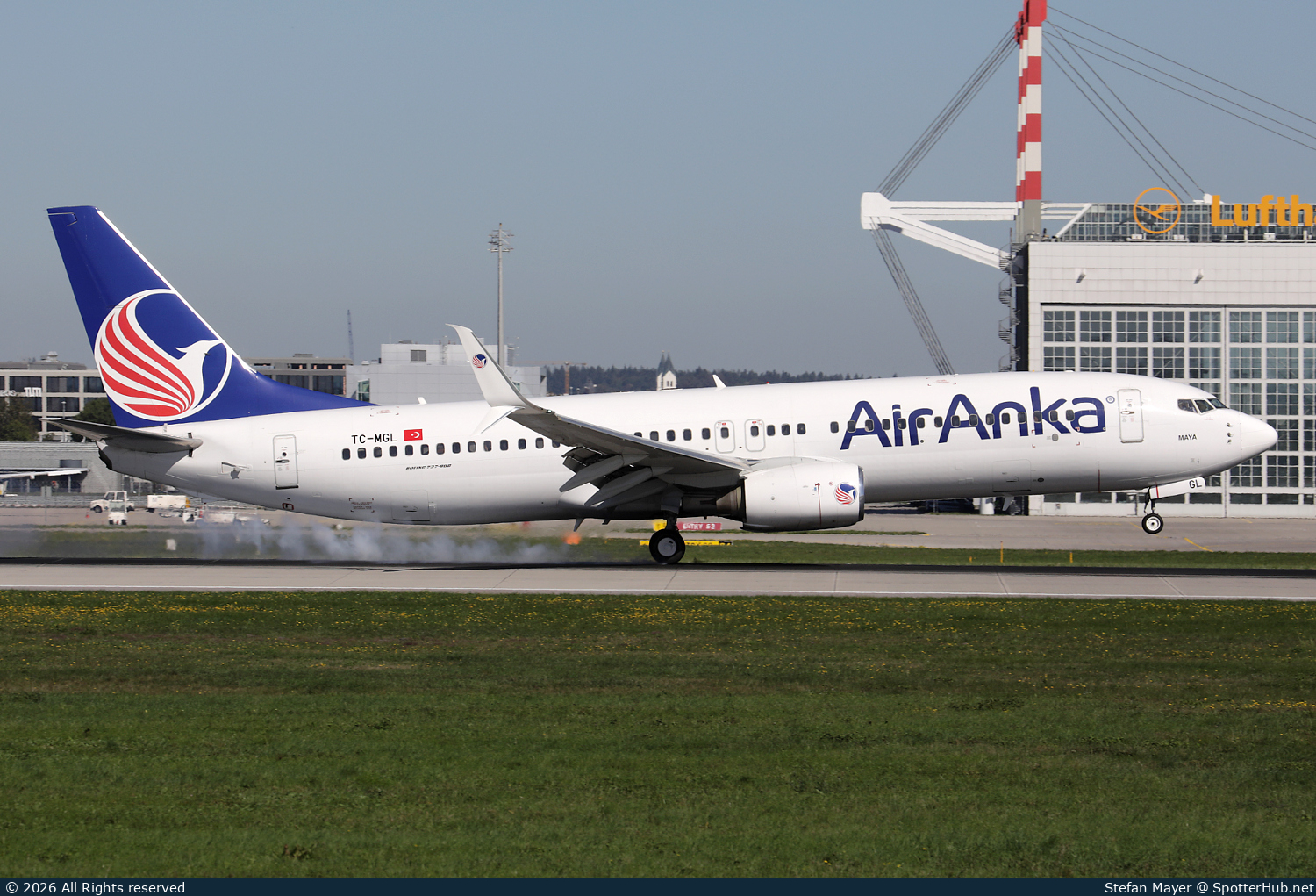 Photo of TC-MGL - Boeing 737-8S3 operated by Mavi Gök Airlines