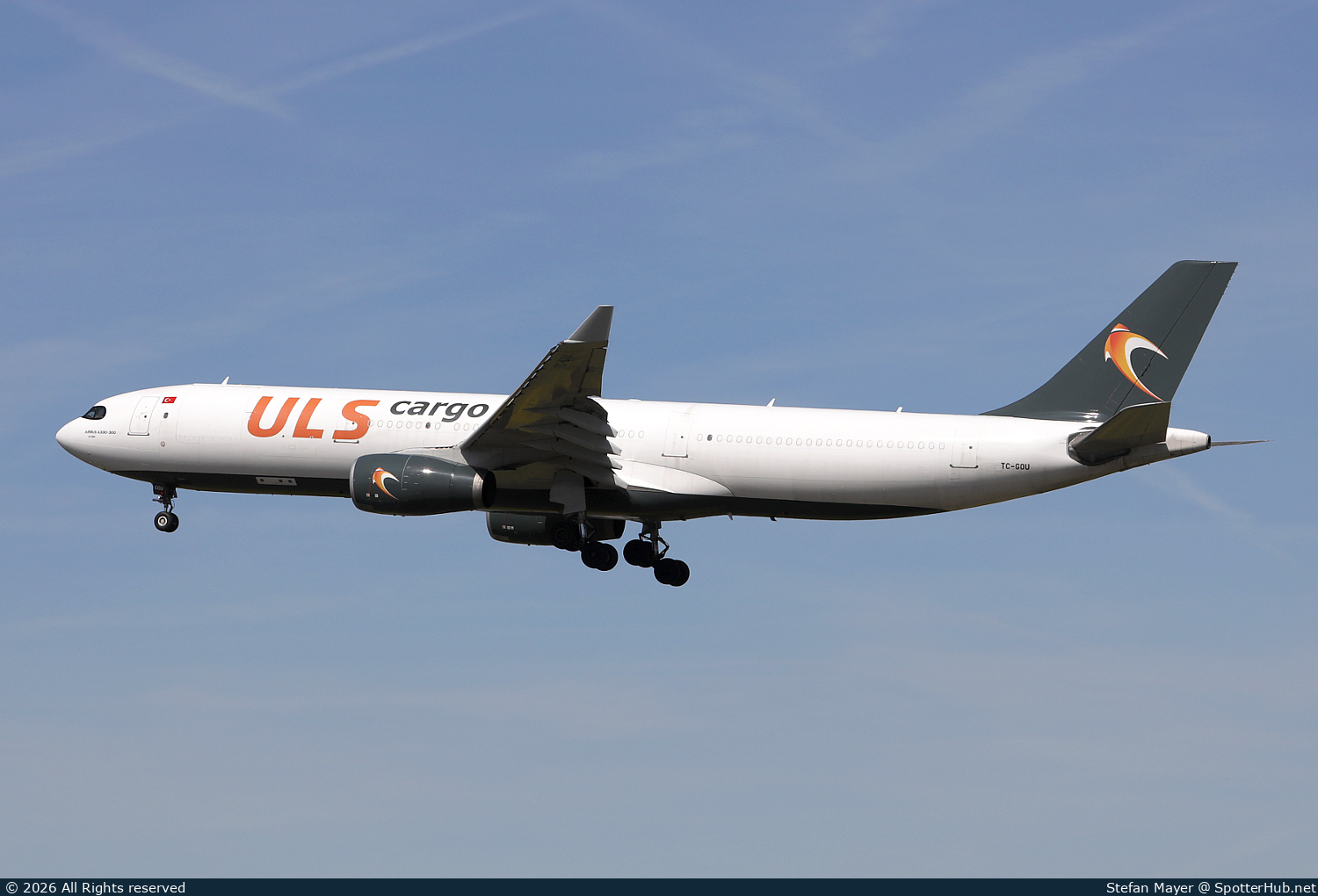 Photo of TC-GOU - Airbus A330-343(P2F) operated by ULS Airlines Cargo
