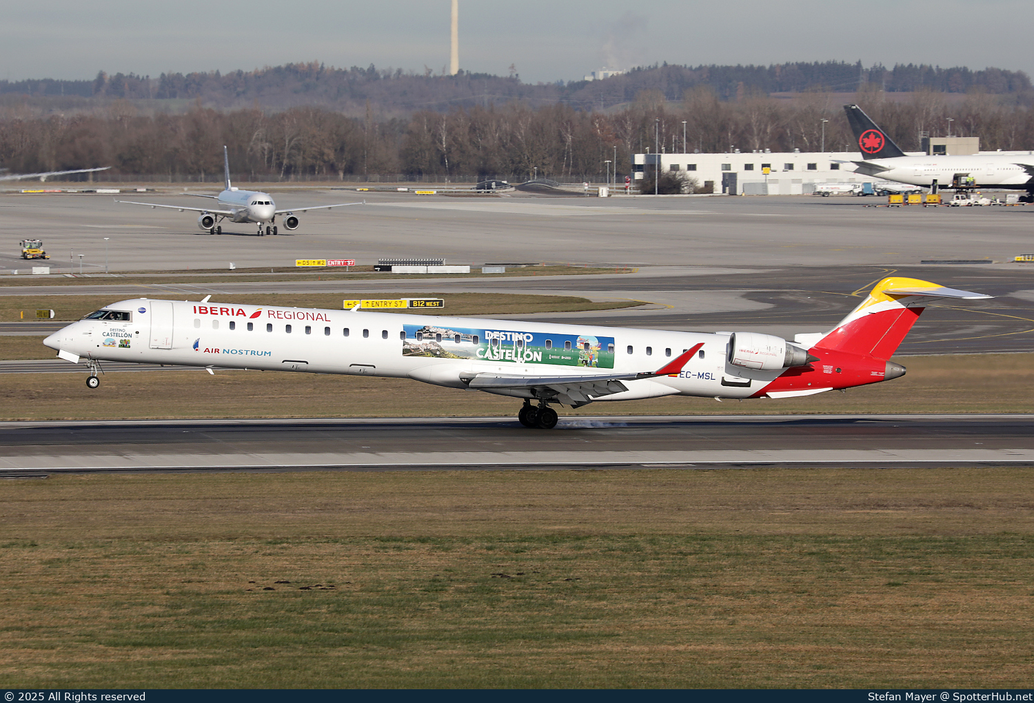 Photo of EC-MSL - Bombardier CRJ-1000 operated by Iberia Regional (opb Air Nostrum)