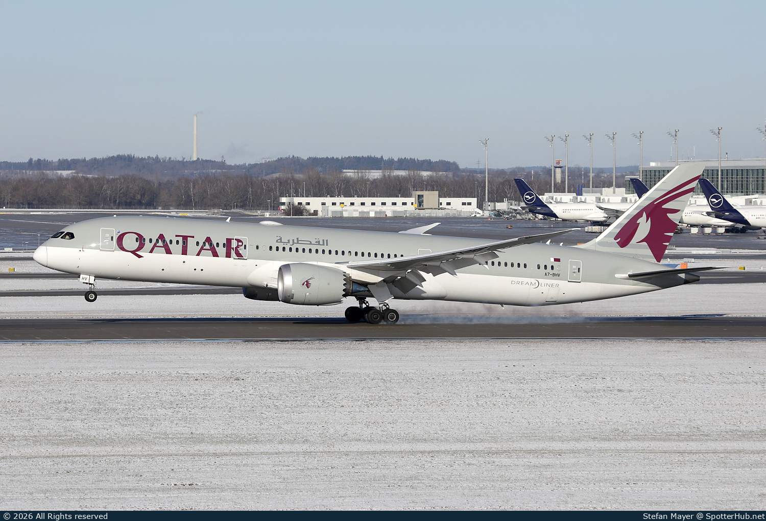 Photo of A7-BHV - Boeing 787-9 Dreamliner operated by Qatar Airways