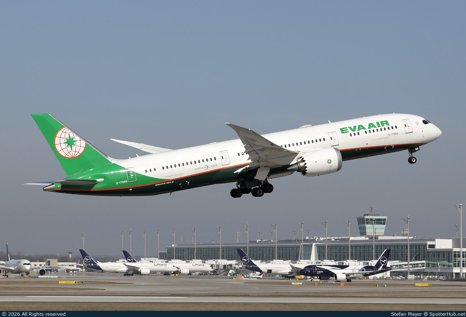 Photo of B-17886 - Boeing 787-9 Dreamliner operated by EVA Air