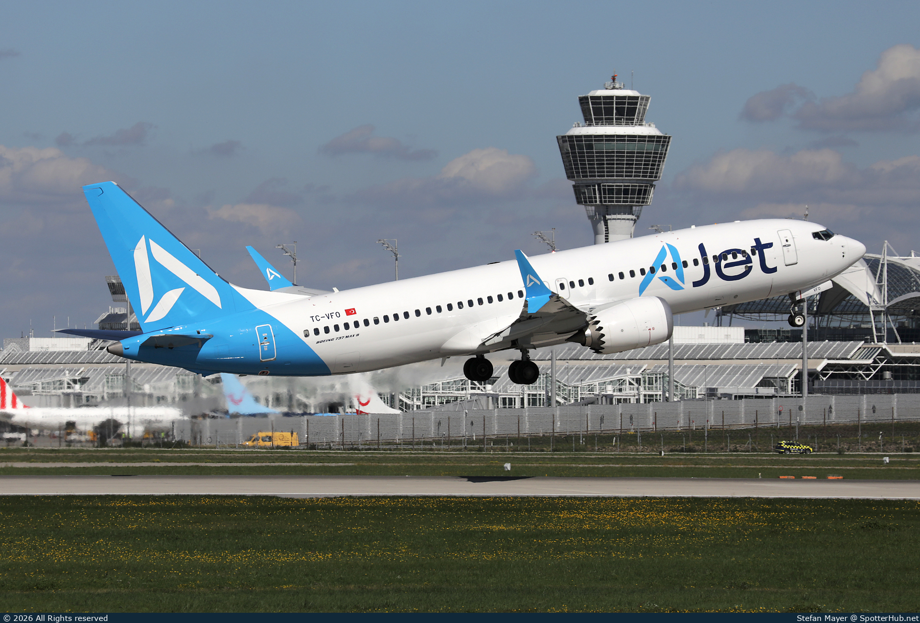 Photo of TC-VFO - Boeing 737 MAX 8 operated by AJet