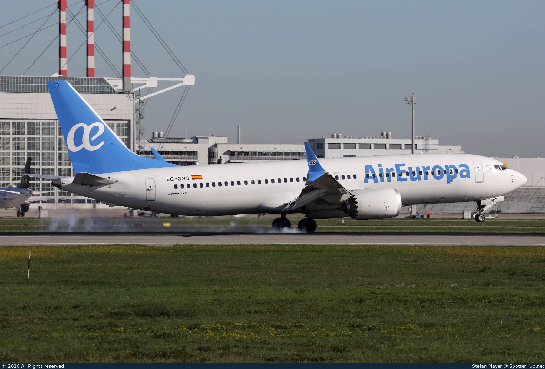 Photo of EC-OSS - Boeing 737 MAX 8 operated by Air Europa