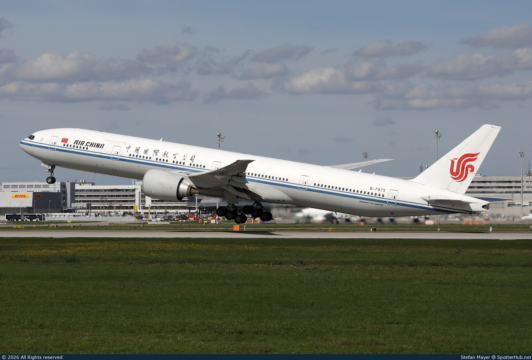 Photo of B-7973 - Boeing 777-39L(ER) operated by Air China