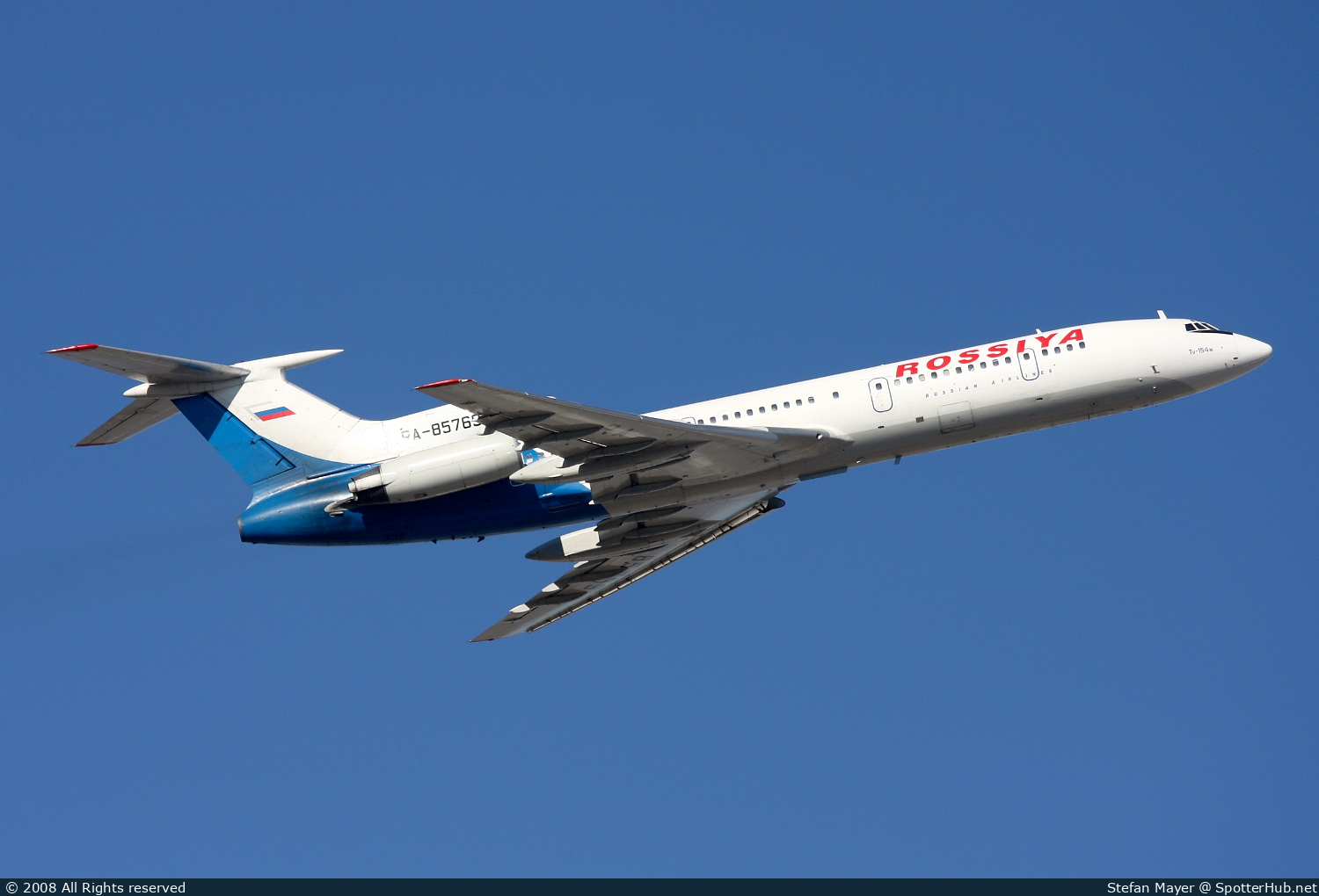 Photo of RA-85769 - Tupolev Tu-154M operated by Rossiya Airlines