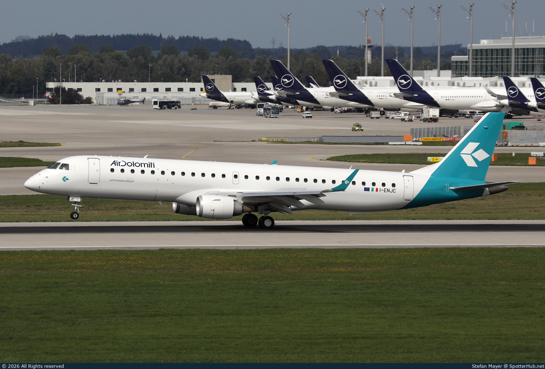 Photo of I-ENJC - Embraer ERJ-195LR operated by Air Dolomiti