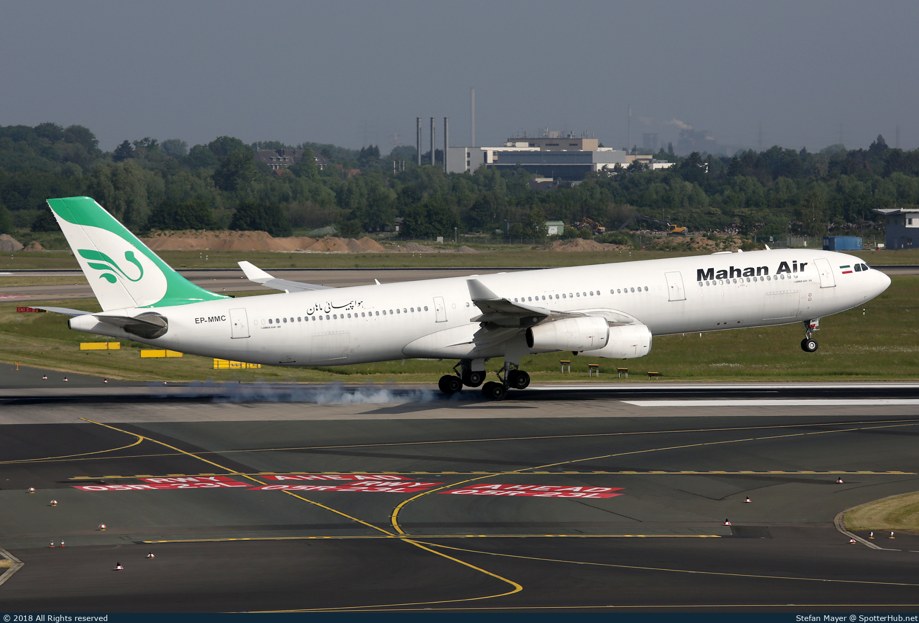 Photo of EP-MMC - Airbus A340-313 operated by Mahan Air