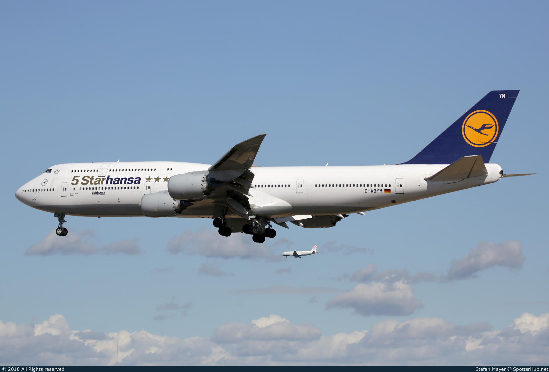 Photo of D-ABYM - Boeing 747-830 operated by Lufthansa