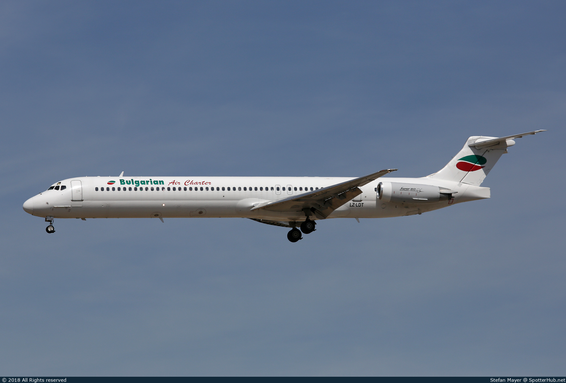 Photo of LZ-LDT - McDonnell Douglas MD-82 operated by Bulgarian Air Charter