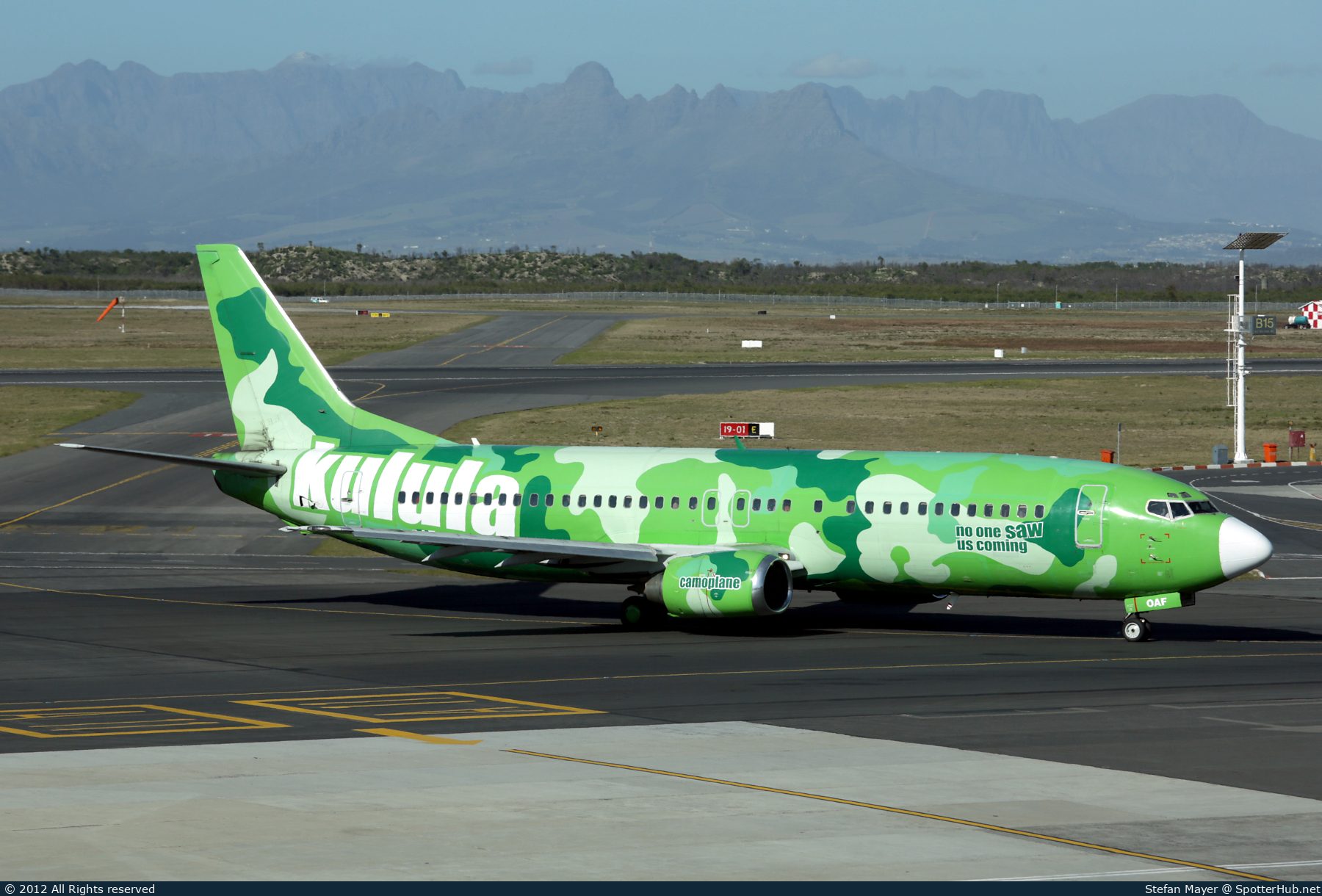Photo of ZS-OAF - Boeing 737-4S3 operated by Kulula.com