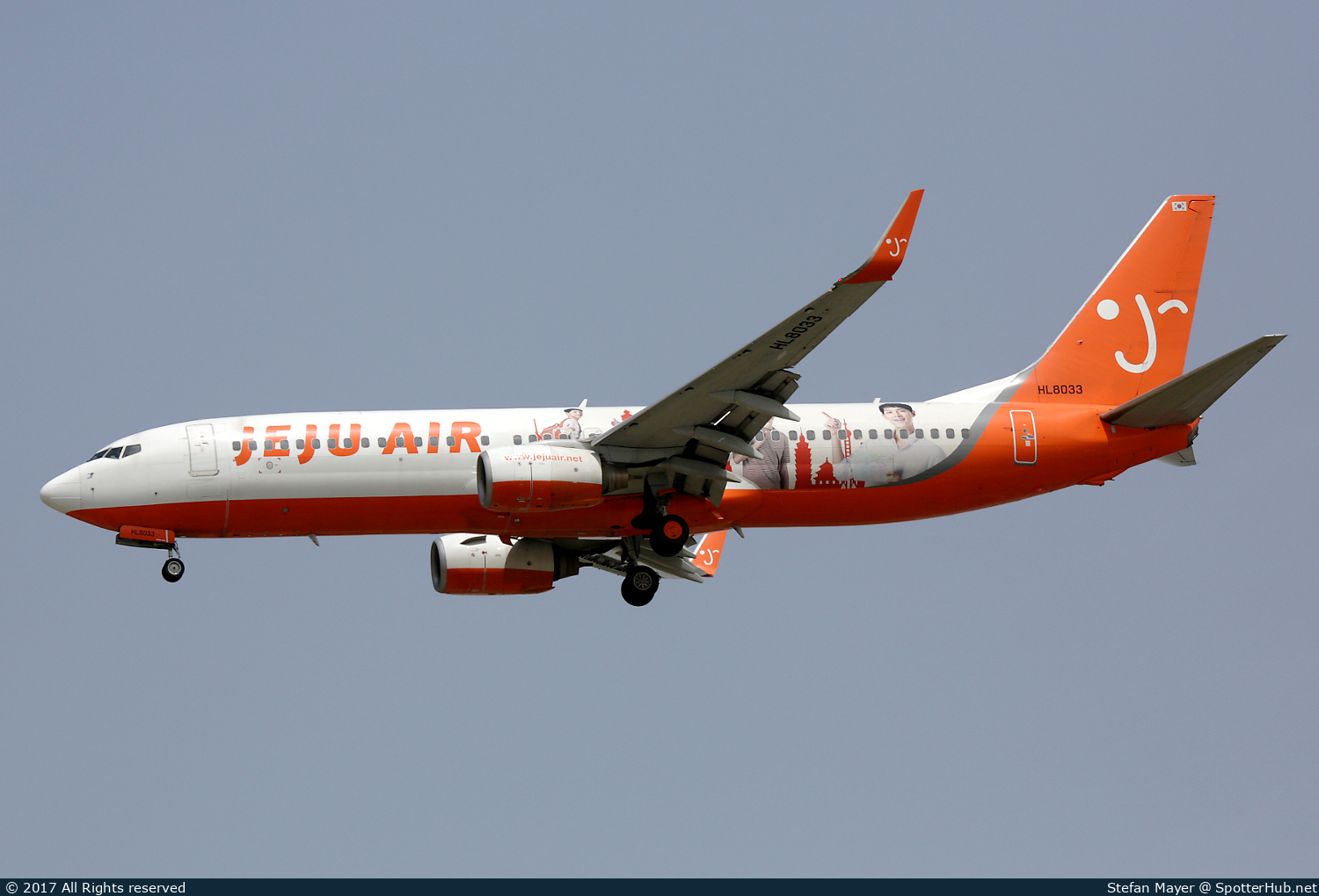Photo of HL8033 - Boeing 737-8AL operated by Jeju Air