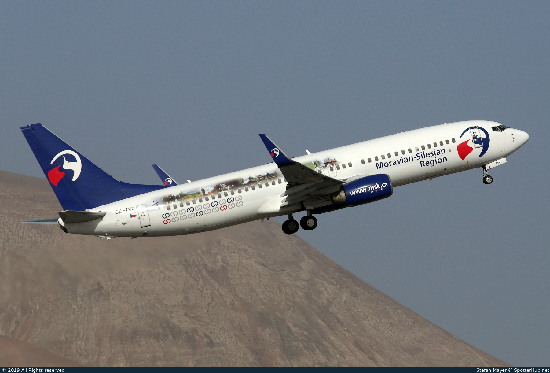 Photo of OK-TVO - Boeing 737-8CX operated by Travel Service