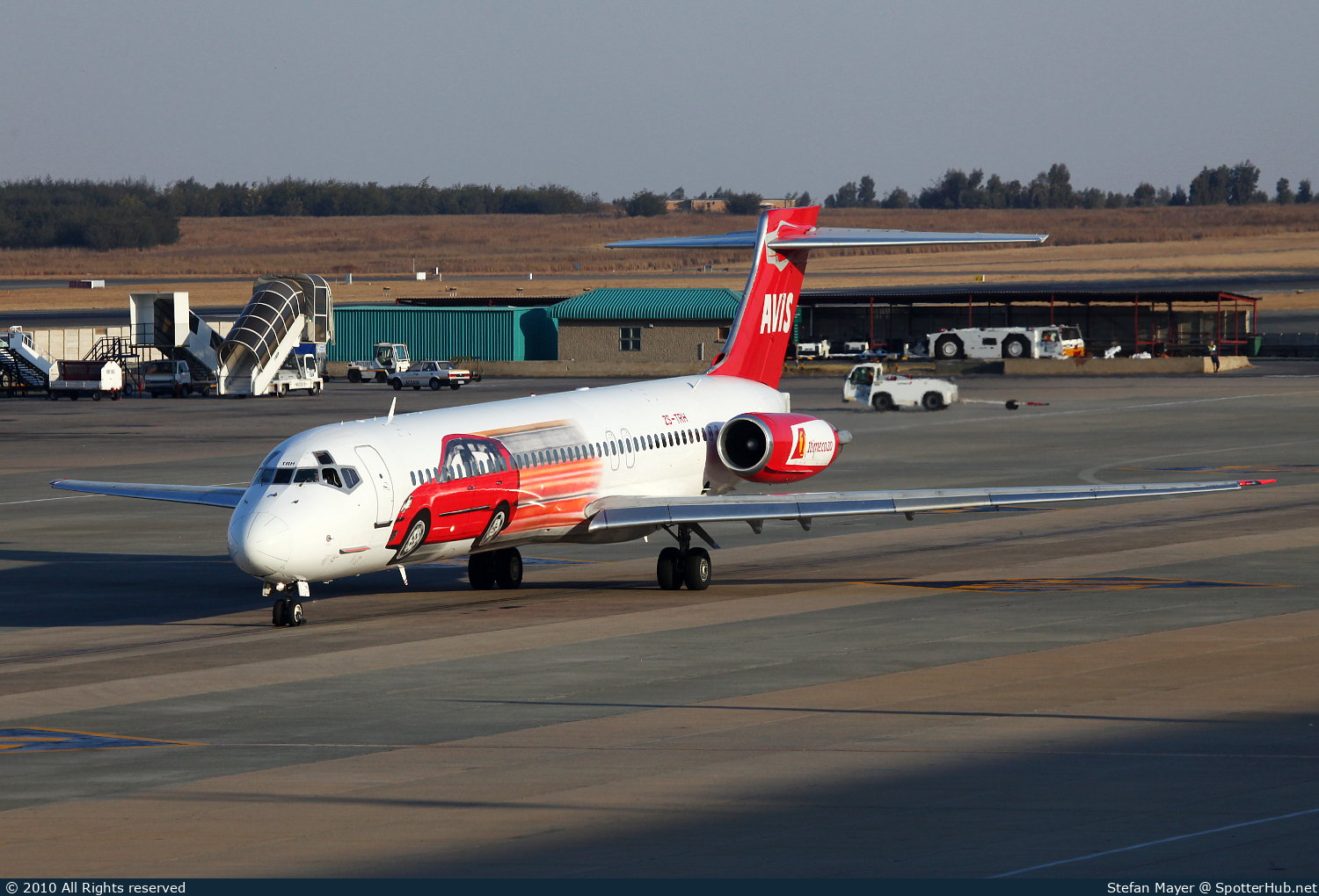 Photo of ZS-TRH - McDonnell Douglas MD-87 operated by 1time Airline