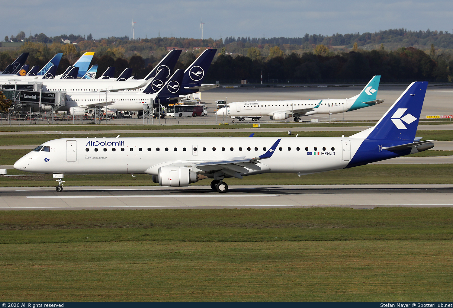 Photo of I-ENJD - Embraer ERJ-195LR operated by Air Dolomiti