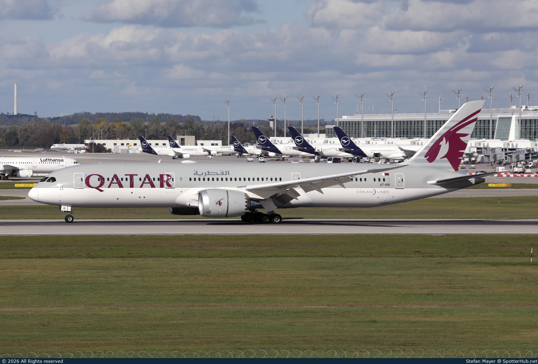 Photo of A7-BIB - Boeing 787-9 Dreamliner operated by Qatar Airways