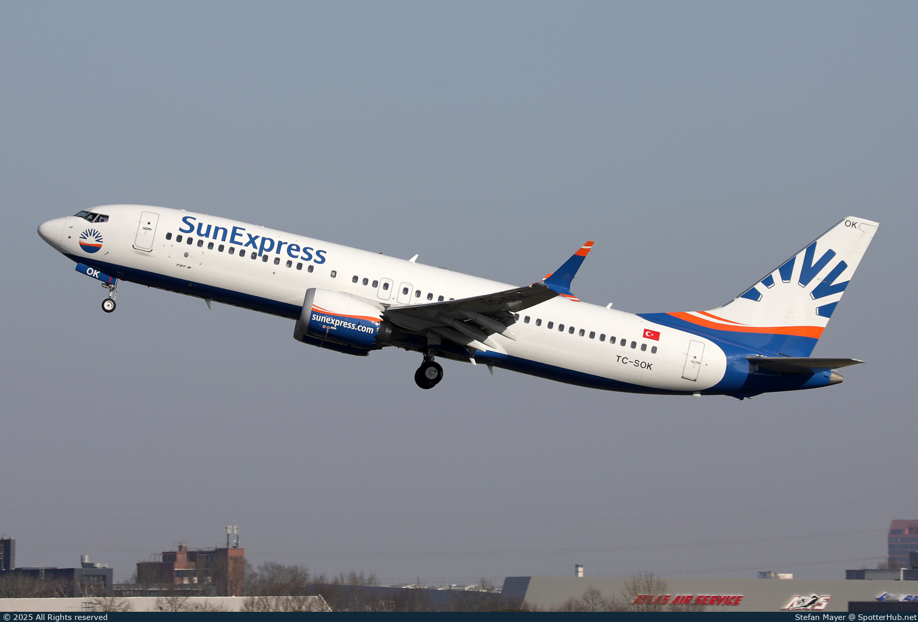 Photo of TC-SOK - Boeing 737 MAX 8 operated by SunExpress