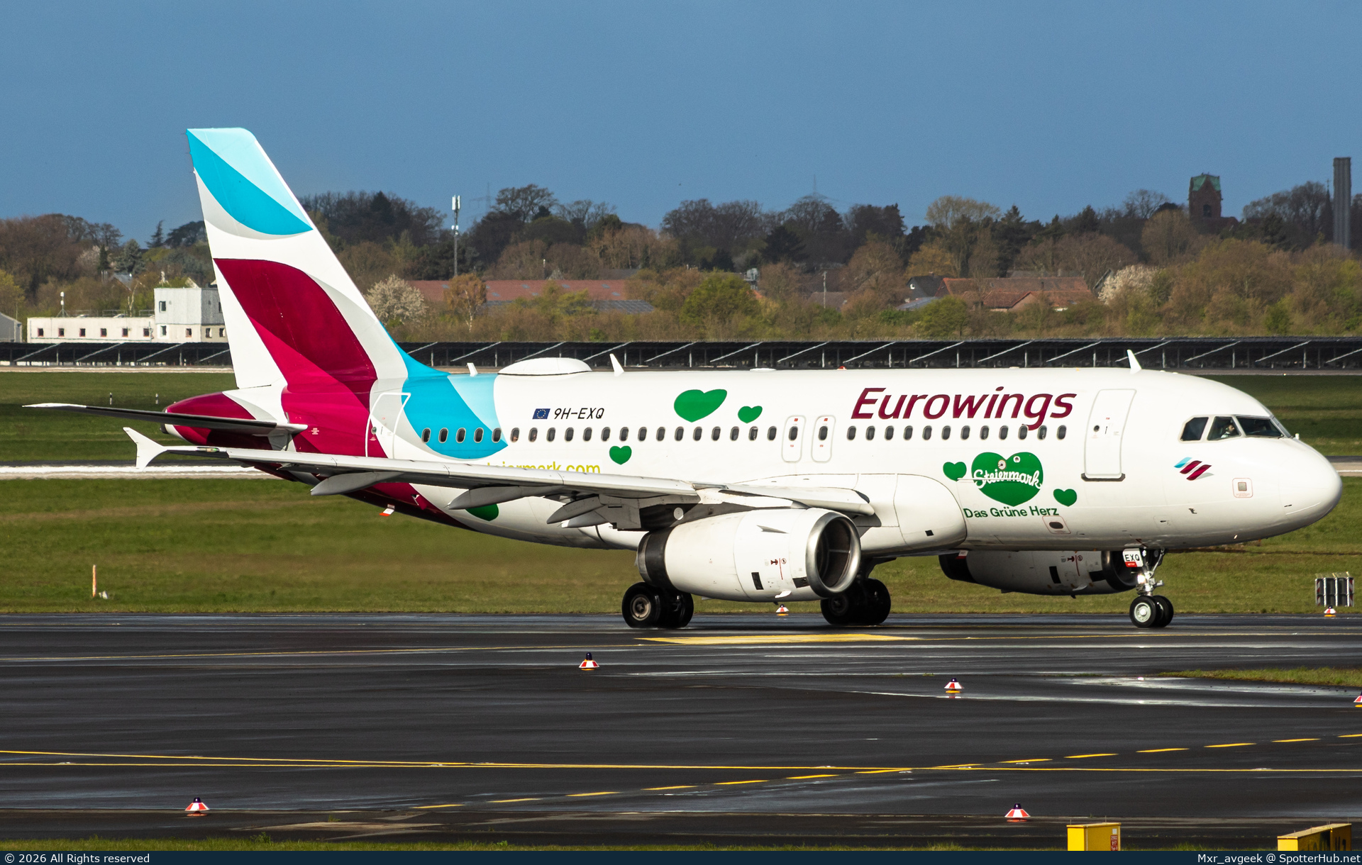 Photo of 9H-EXQ - Airbus A319-132 operated by Eurowings Europe Malta
