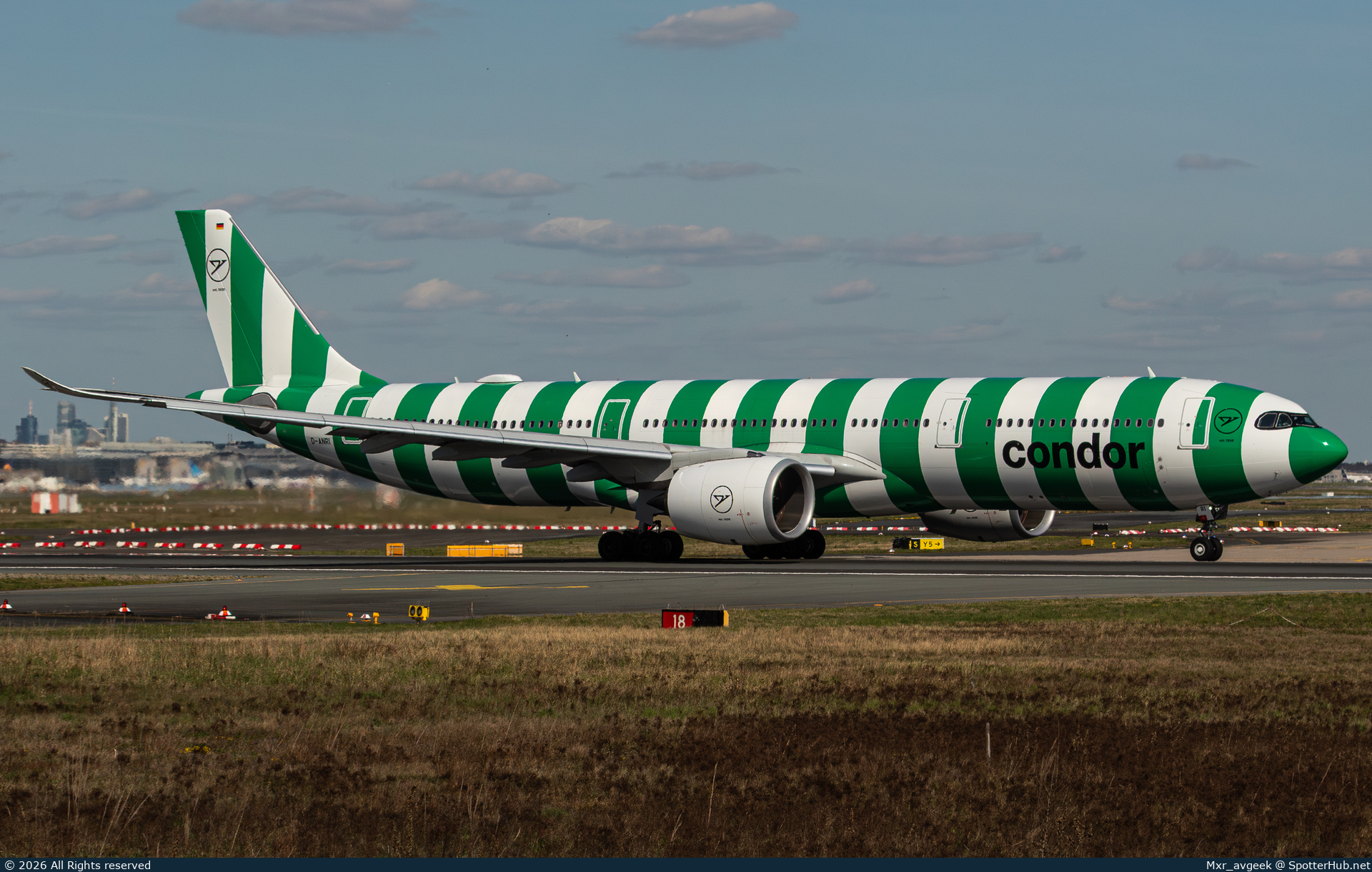 Photo of D-ANRI - Airbus A330-941 operated by Condor