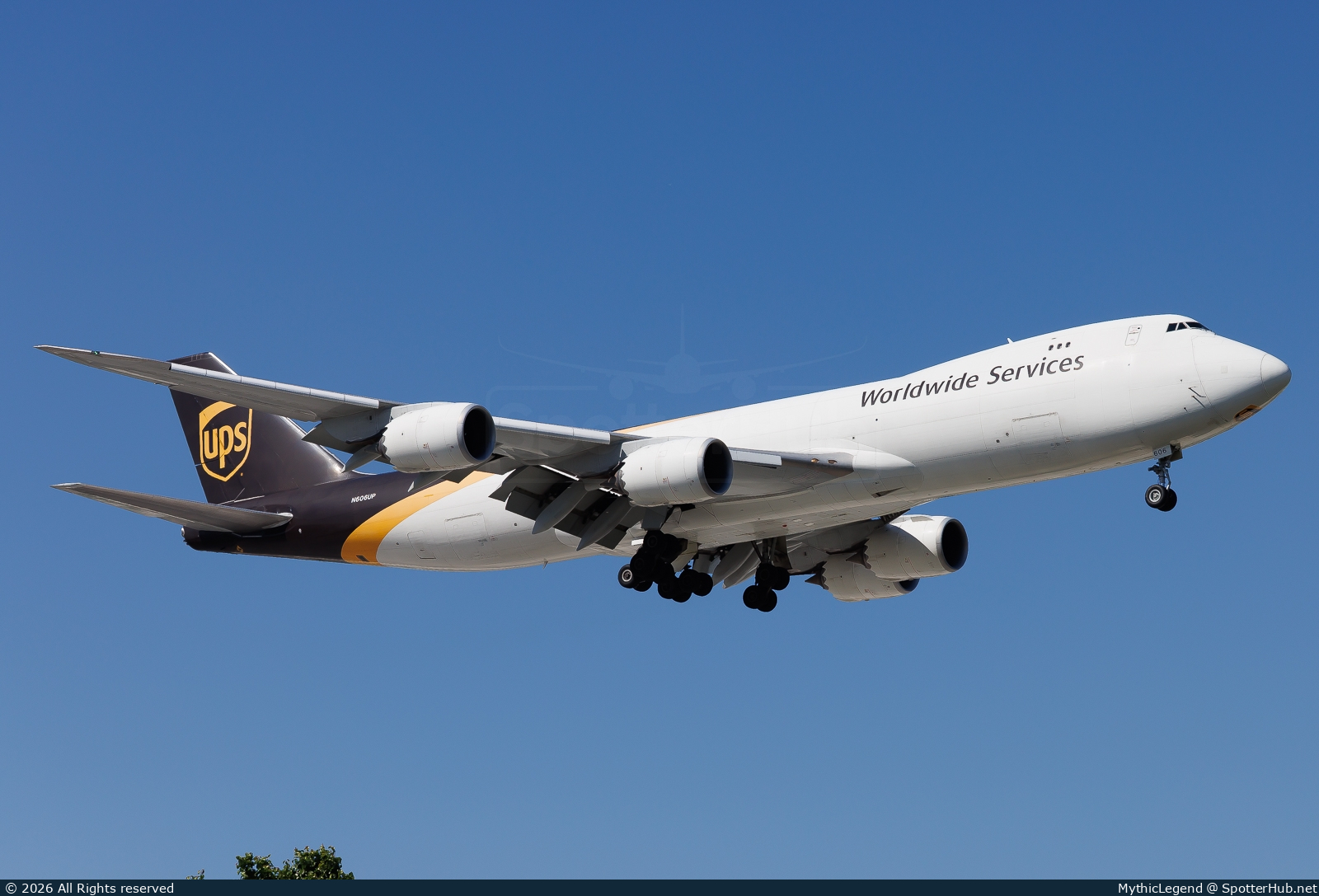Photo of N606UP - Boeing 747-8F operated by UPS United Parcel Service
