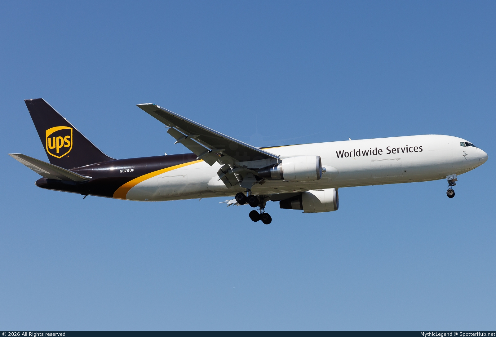 Photo of N379UP - Boeing 767-300F operated by UPS United Parcel Service
