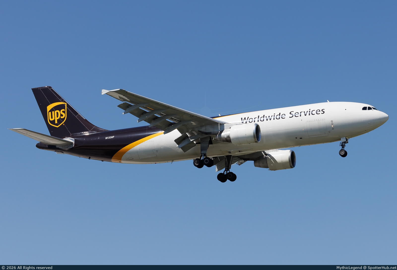 Photo of N133UP - Airbus A300F4-622R operated by UPS United Parcel Service