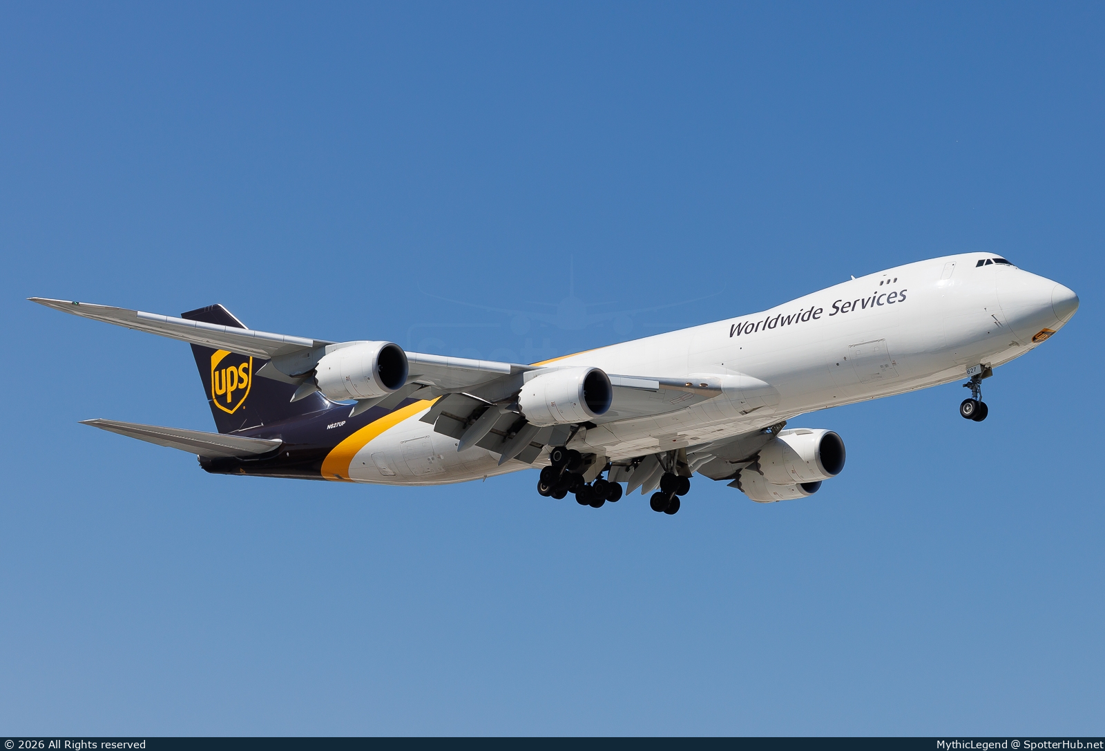 Photo of N627UP - Boeing 747-8F operated by UPS United Parcel Service
