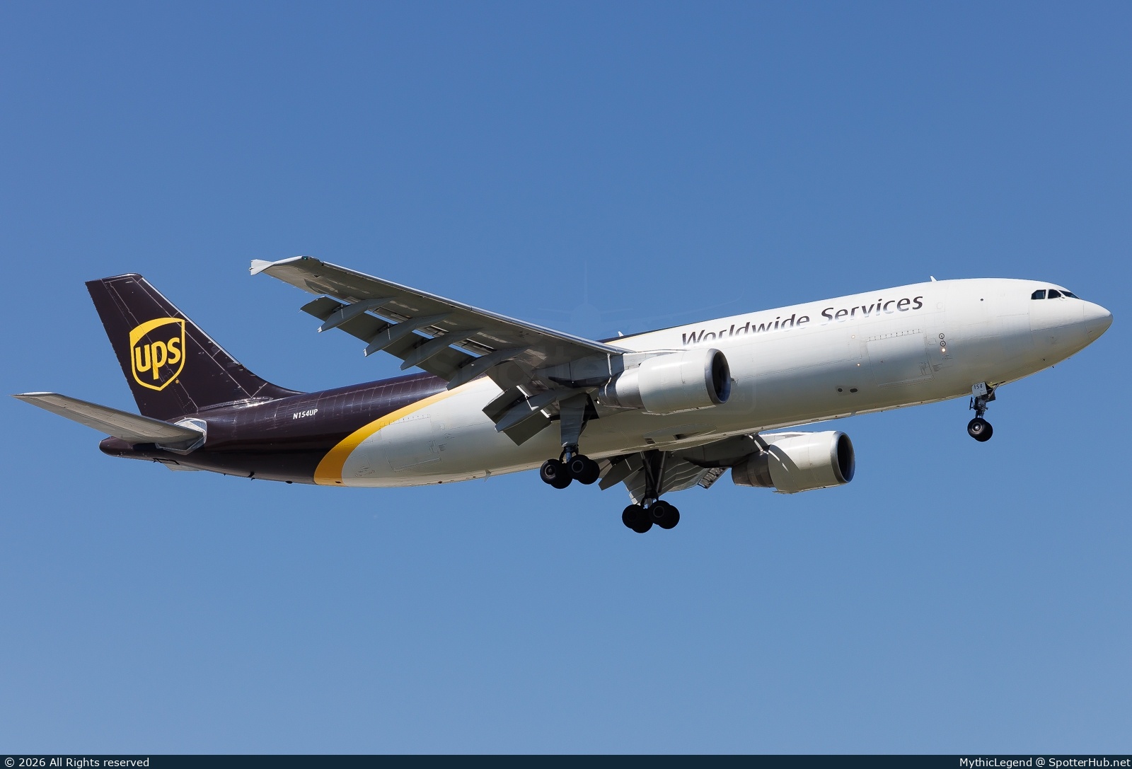 Photo of N154UP - Airbus A300F4-622R operated by UPS United Parcel Service