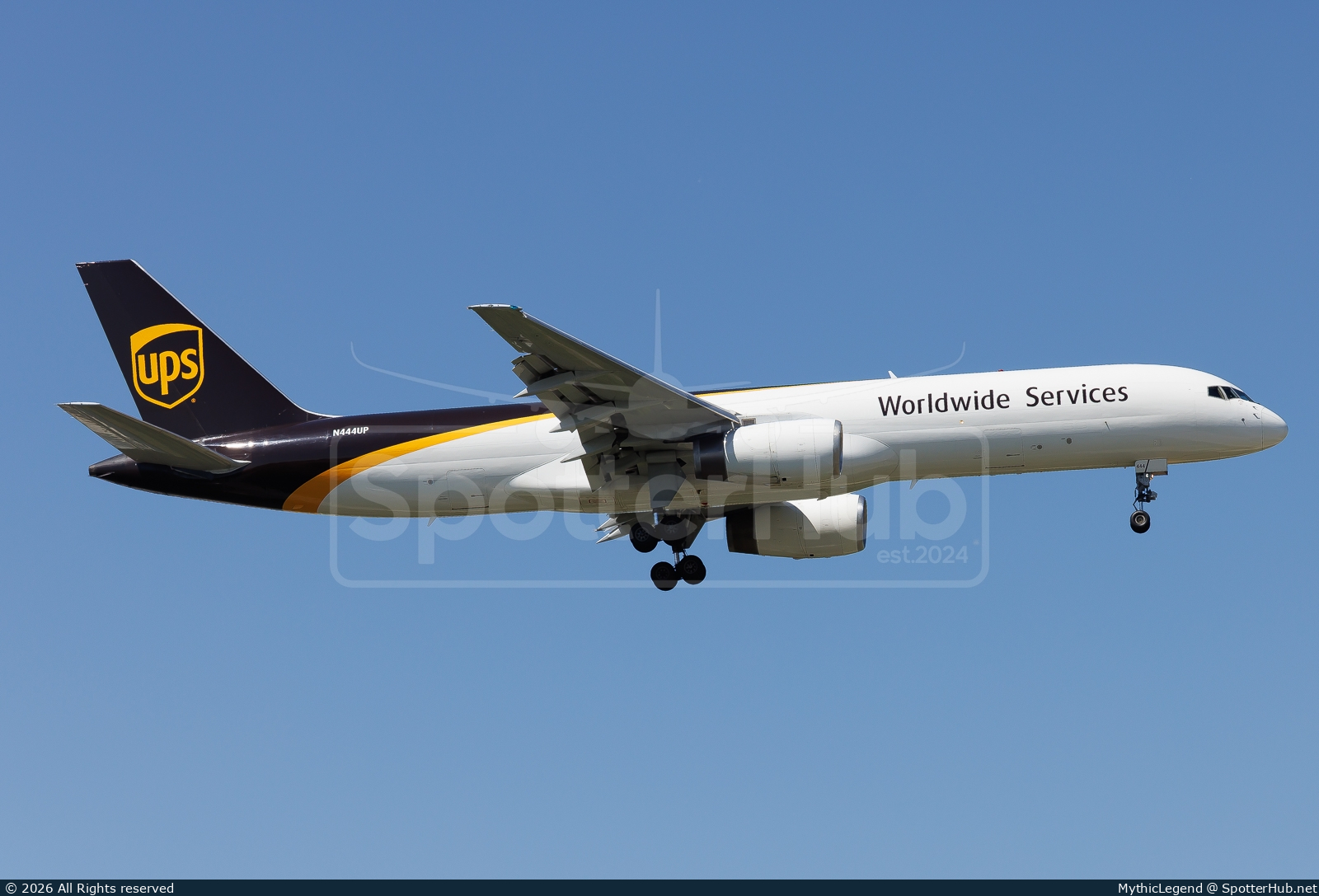 Photo of N444UP - Boeing 757-24APF operated by UPS United Parcel Service