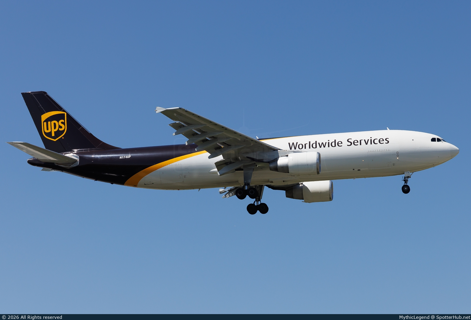Photo of N174UP - Airbus A300F4-622R operated by UPS United Parcel Service