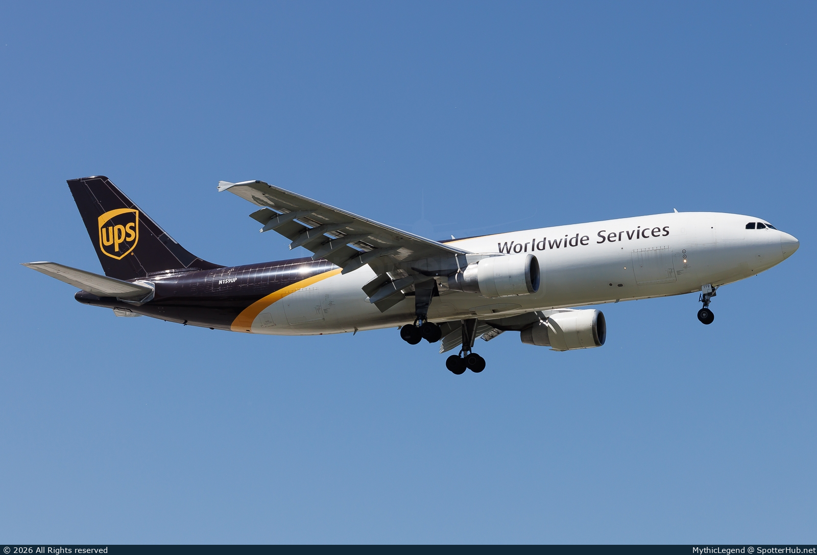Photo of N159UP - Airbus A300F4-622R operated by UPS United Parcel Service