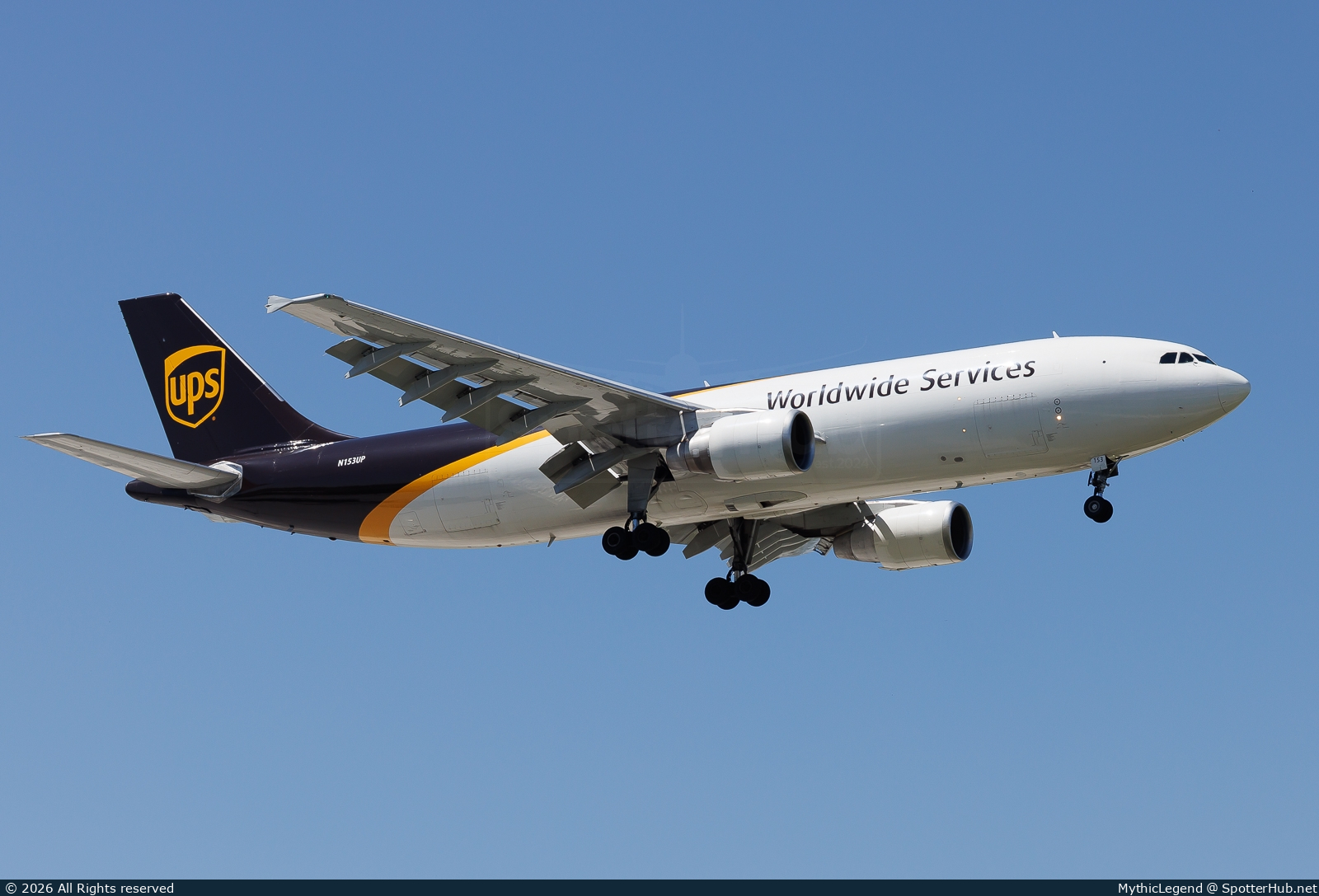 Photo of N153UP - Airbus A300F4-622R operated by UPS United Parcel Service
