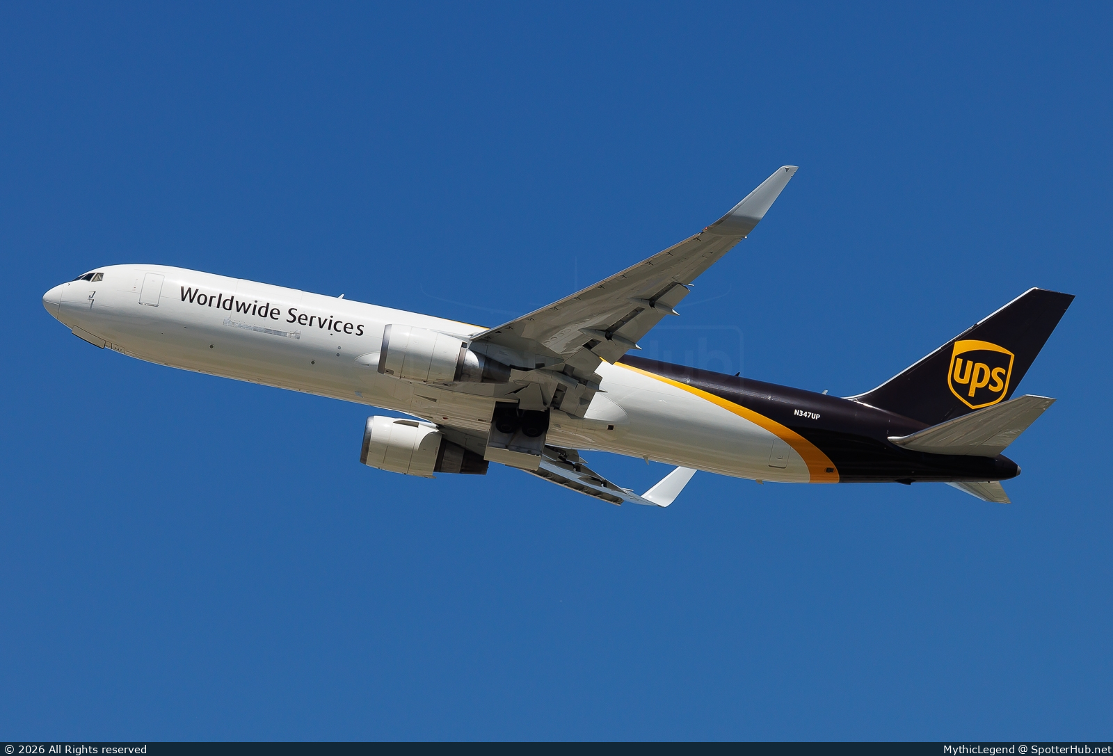 Photo of N347UP - Boeing 767-34AF operated by UPS United Parcel Service
