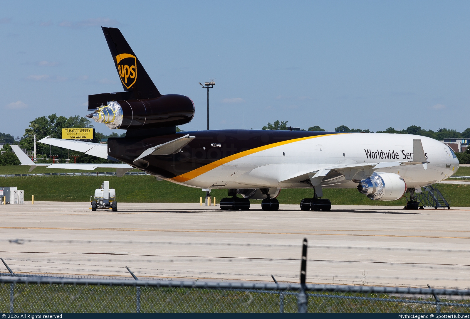 Photo of N251UP - McDonnell Douglas MD-11(F) operated by UPS United Parcel Service