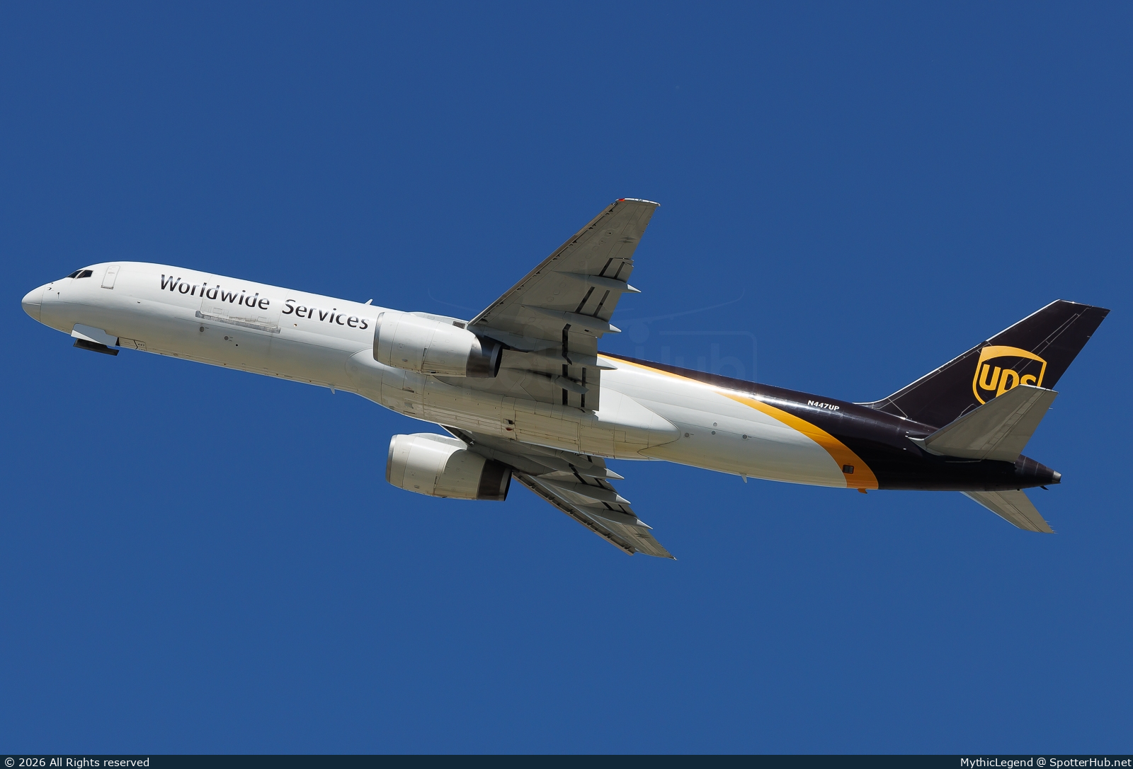 Photo of N447UP - Boeing 757-24APF operated by UPS United Parcel Service