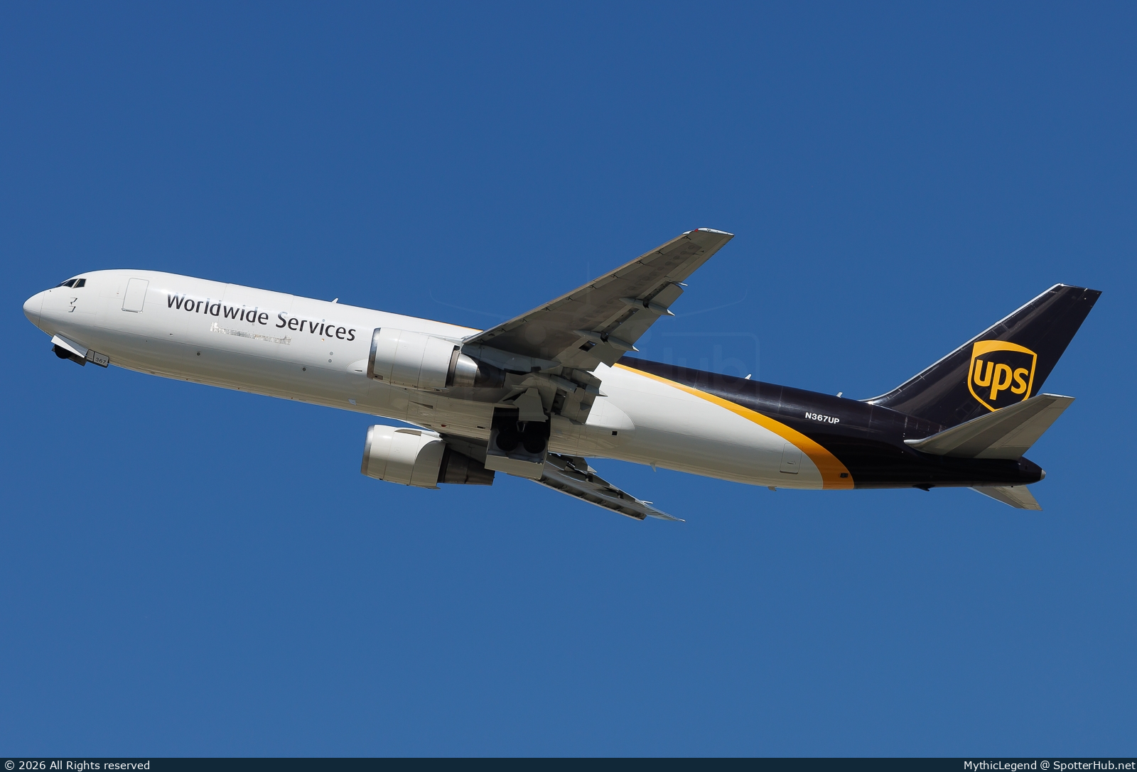 Photo of N367UP - Boeing 767-34AF operated by UPS United Parcel Service