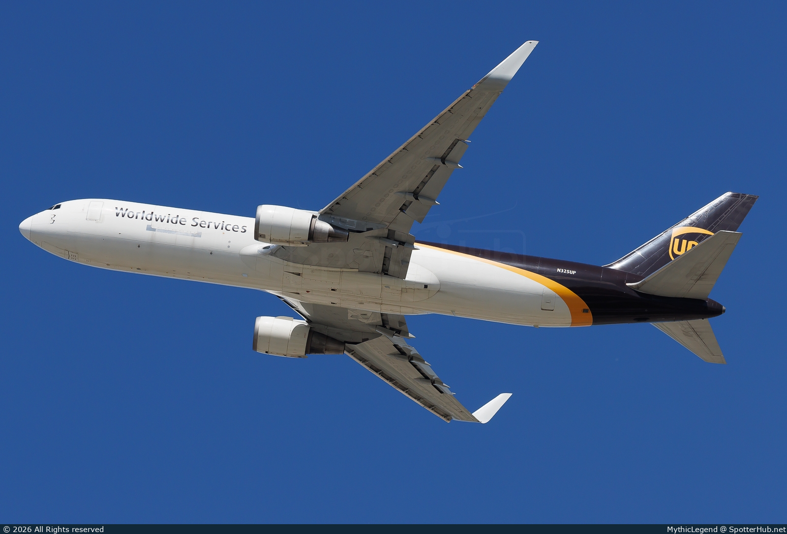 Photo of N325UP - Boeing 767-34AF operated by UPS United Parcel Service