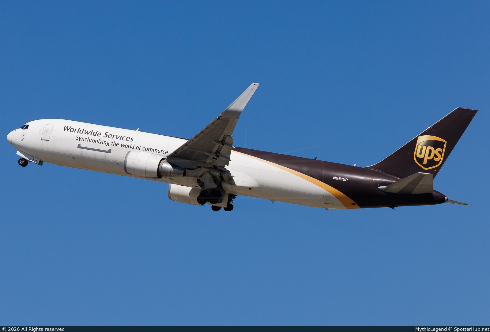 Photo of N361UP - Boeing 767-34AF operated by UPS United Parcel Service